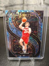 2024-25 Panini Select - Premier Level Cam Spencer #189 Light Blue Disco Prizm...