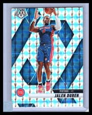 2025 2024-25 Panini Mosaic Jalen Duren #15 Silver