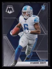 2020 Panini Mosaic Football D'Andre Swift #215 RC