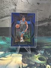 2024-25 Panini Select - Concourse Anthony Edwards #23 Blue Prizm