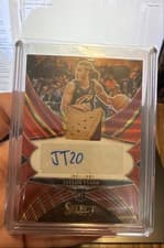 2024-25 Panini Select - Rookie Jersey Autographs Jaylon Tyson #RJA-TYS Red Wave
