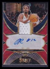 2025 2024-25 Panini Select Prizm Antonio Reeves #RJA-REE RC Patch