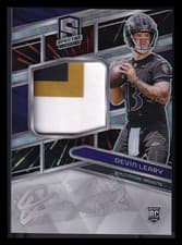 2024 Panini Spectra Devin Leary #241 Hyper Prism Patch 10/60 RC