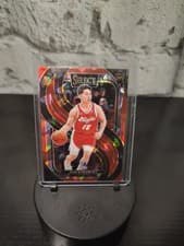 2023-24 Panini Select Basketball Yuki Kawamura #168 Red Cracked Ice Rookie RC RC