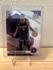2020-21 Mosaic Tyrese Halliburton #204 Rookie Kings Pacers Basketball Card💥RC