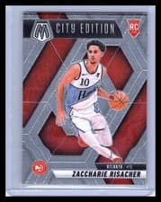 2025 2024-25 Panini Mosaic City Edition Zaccharie Risacher #274 RC