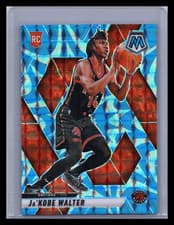 2025 2024-25 Panini Mosaic Ja'Kobe Walter #234 Blue Reactive RC