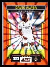 2023 2024 Panini Score David Alaba #175 Orange Burst 33/35 FIFA