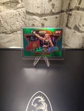 2022 UFC Prizm Valentina Shevchenko #No. 52 Green Prizm