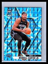 2025 2024-25 Panini Prizm Mosaic Wendell Carter Jr. #62 Reactive Blue