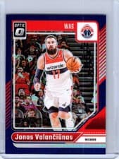 2025 2024-25 Panini Donruss Optic Jonas Valančiūnas #21 Purple