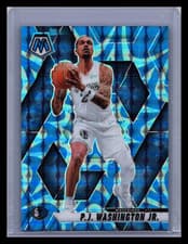 2025 2024-25 Panini Mosaic P.J. Washington Jr. #134 Blue Reactive