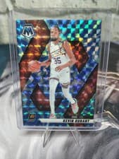 Kevin Durant 2024-25 Panini Mosaic NBA BLUE REACTIVE PRIZM Card #112 SUNS