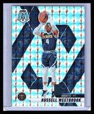 2025 2024-25 Panini Mosaic Prizm Russell Westbrook #167 Silver