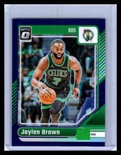 2025 2024-25 Panini Donruss Optic Jaylen Brown #206 Purple