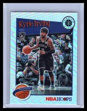 2020 2019-20 Panini Prizm NBA Hoops Premium Stock Tribute Kyrie Irving #290