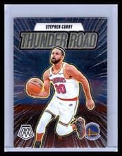 2025 2024-25 Panini Mosaic Thunder Road Stephen Curry #5