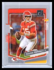 2023 Panini Clearly Donruss Football Patrick Mahomes II #25