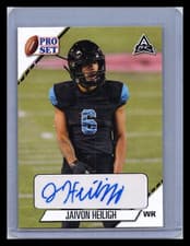 2021 Leaf Pro Set Jaivon Heiligh #PS-JH Autograph RC