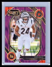 2025 2024 Panini Select Prizm Club Level Vonn Bell #265 Purple Shock 212/360