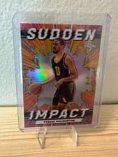2024 Topps Chrome Sudden Impact Refractor Tyrese Haliburton #SI-15 Pacers
