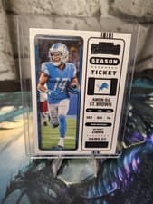 2022 Panini Contenders - Season Ticket Amon-Ra St. Brown #36