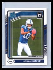 2024 Panini Donruss Optic Rated Rookie Adonai Mitchell #203