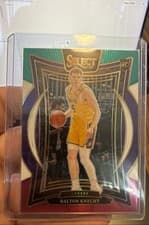 2024-25 Panini Select - Concourse Dalton Knecht #91 Green White Purple Prizm...