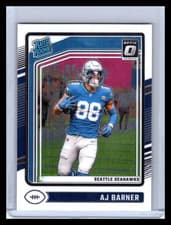 2024 Panini Donruss Optic Rated Rookie AJ Barner #204