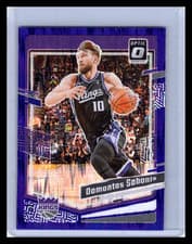 2024 2023-24 Donruss Optic Prizm Domantas Sabonis #142 Purple