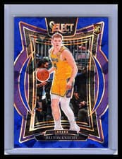 2025 2024-25 Panini Select Prizm Dalton Knecht #91 Blue RC