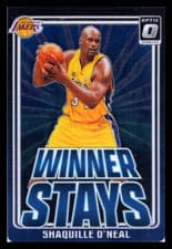 2025 2024-25 Panini Donruss Optic Winner Stays Shaquille O'Neal #11
