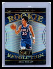 2024-25 Panini Prizm Select Revolution Jared McCain #16 Silver RC