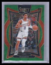 2025 2024-25 Panini Select Prizm Ryan Dunn #100 Green RC