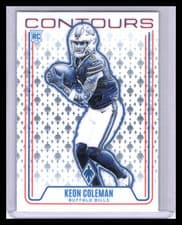 2025 2024 Panini Phoenix Contours Keon Coleman #CON-KCN RC