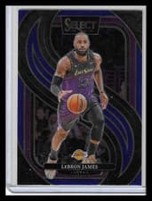 2025 2024-25 Panini Select LeBron James #111