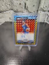 2024-25 Topps Chrome Basketball Quentin Grimes #TCA-QG Gold Wave Autographed