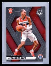 2025 2024-25 Panini Mosaic Alexandre Sarr #216 RC