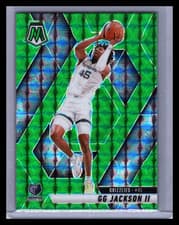 2024-25 Panini Mosaic Basketball GG Jackson II #52 Green