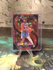 2024-25 Panini Select - Premier Level Joel Embiid #101 Red Cracked Ice Prizm