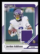 2024 Panini Donruss Threads Jordan Addison #DTH-JAD Patch