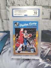 Stephen Curry 2016-17 Donruss #135 CCG 10