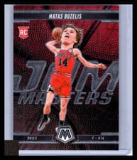 2025 2024-25 Panini Mosaic Jam Masters Matas Buzelis #17 RC