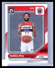 2025 2024-25 Panini Donruss Optic Saddiq Bey #57