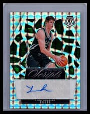 2025 2024-25 Panini Mosaic Scripts Liam Robbins #MS-LRM Autograph