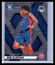 2025 2024-25 Panini Mosaic Basketball Bobi Klintman #226 RC