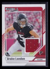 2024 Panini Donruss Threads Drake London #DTH-DLO Jersey Patch
