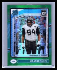 2024 Panini Donruss Optic Maason Smith #269 Green