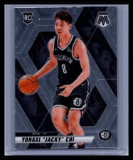 2025 2024-25 Panini Mosaic Yongxi "Jacky" Cui #212 RC