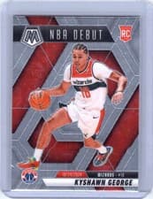 2025 2024-25 Panini Mosaic NBA Debut Kyshawn George #256 RC